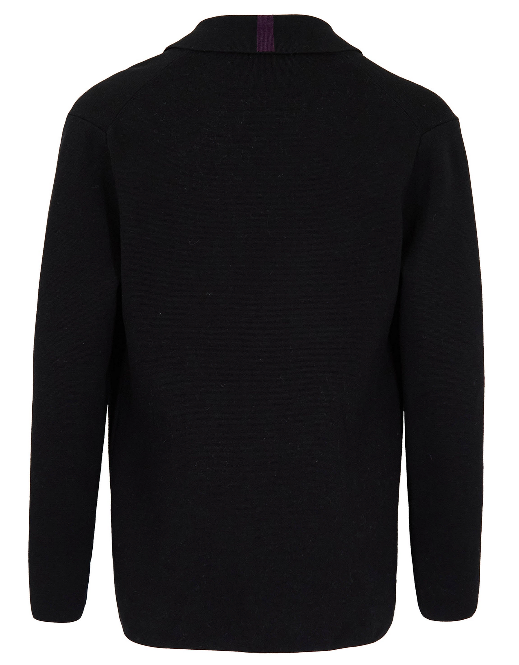 JACOB SWEATER JACKET - BLACK