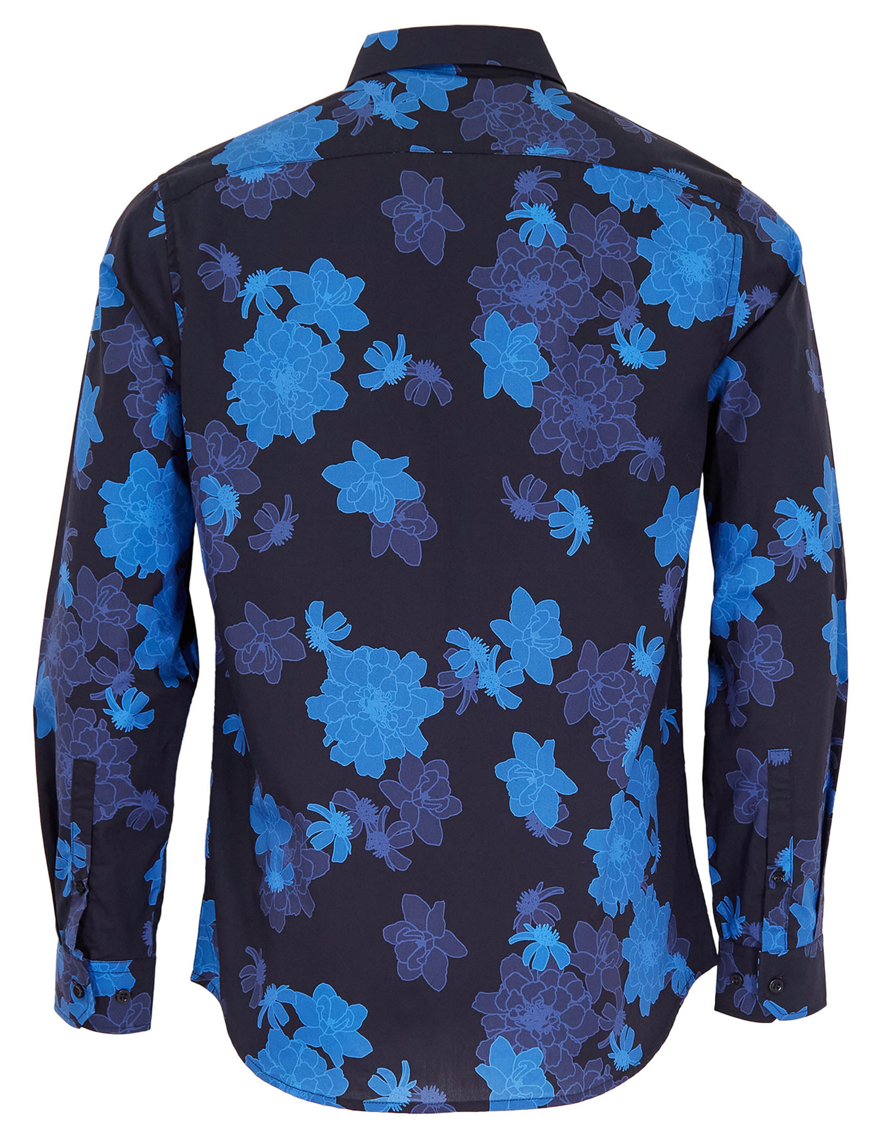NORMAN SOFTBLOOM SHIRT - NAVY