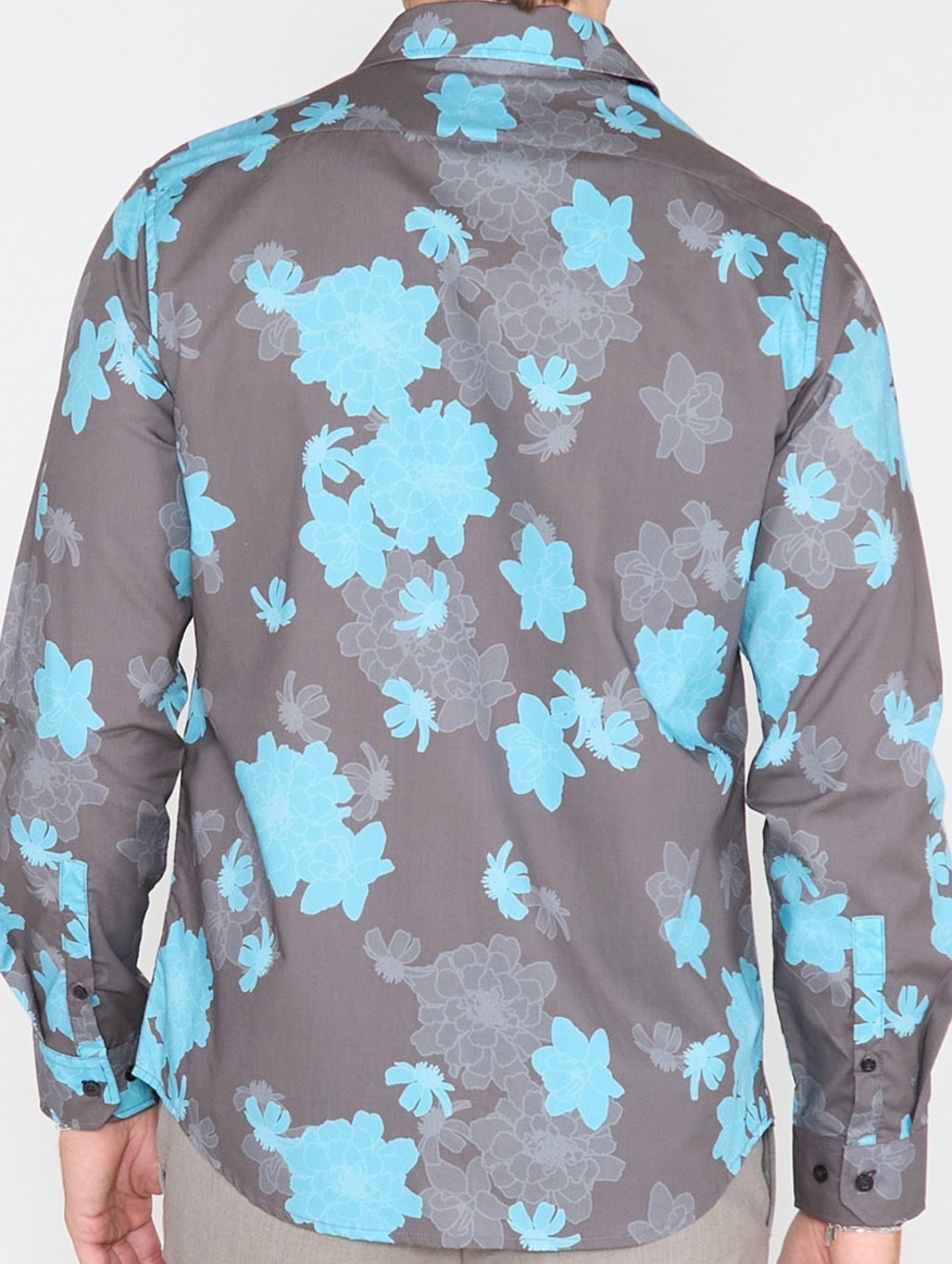 NORMAN SOFTBLOOM SHIRT - SLATE