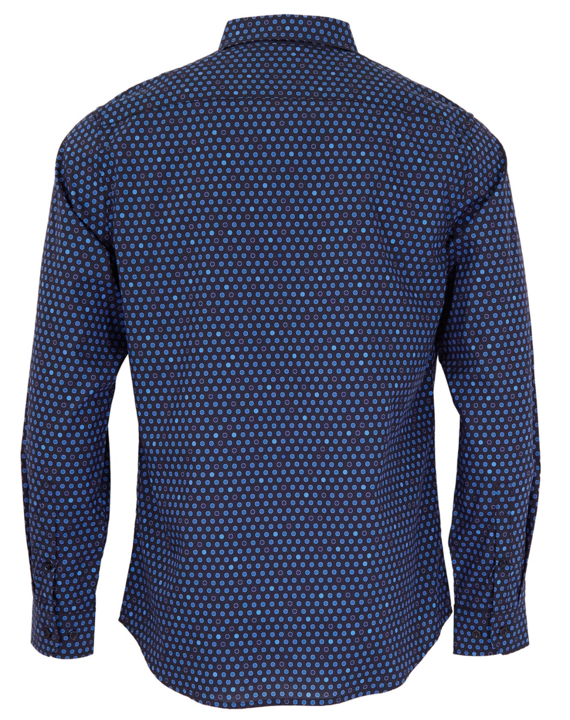 MITCHELL POLKAHALO SHIRT - NAVY