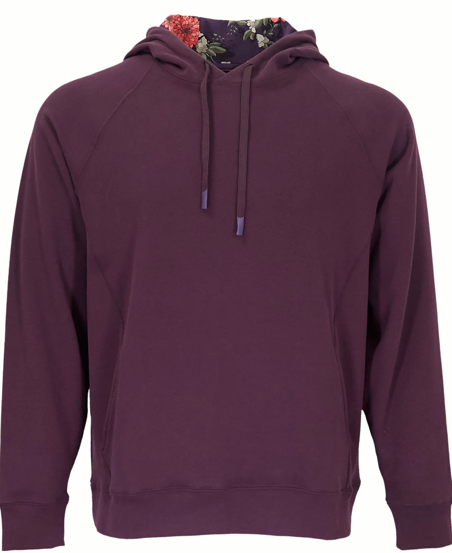 HANK HOODIE - DEEP PLUM