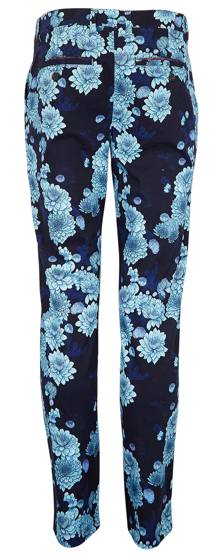 JACK SERIOUS FLORAL PANT - NAVY