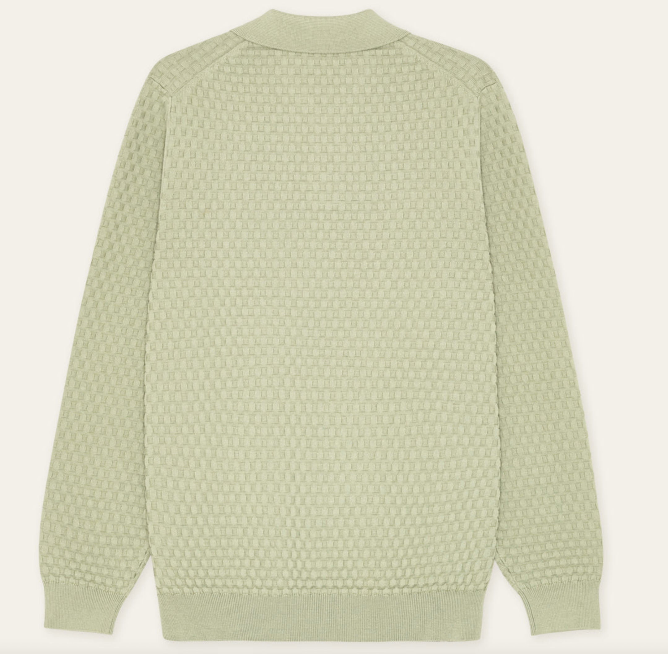 Billy Weave Knitted LS Polo