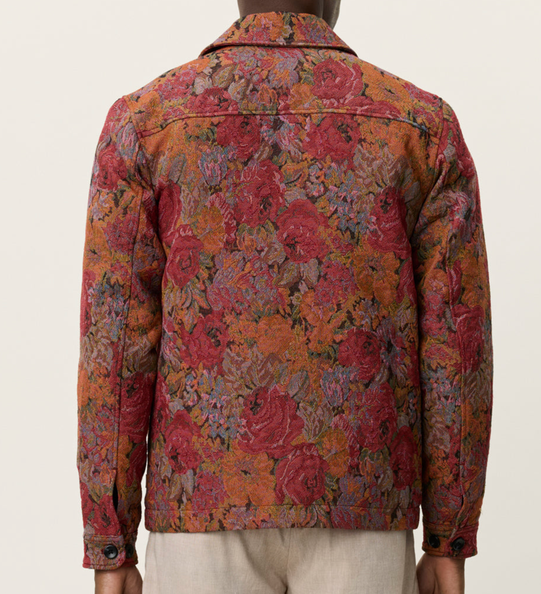 Marseille Jacquard Zipper Jacket