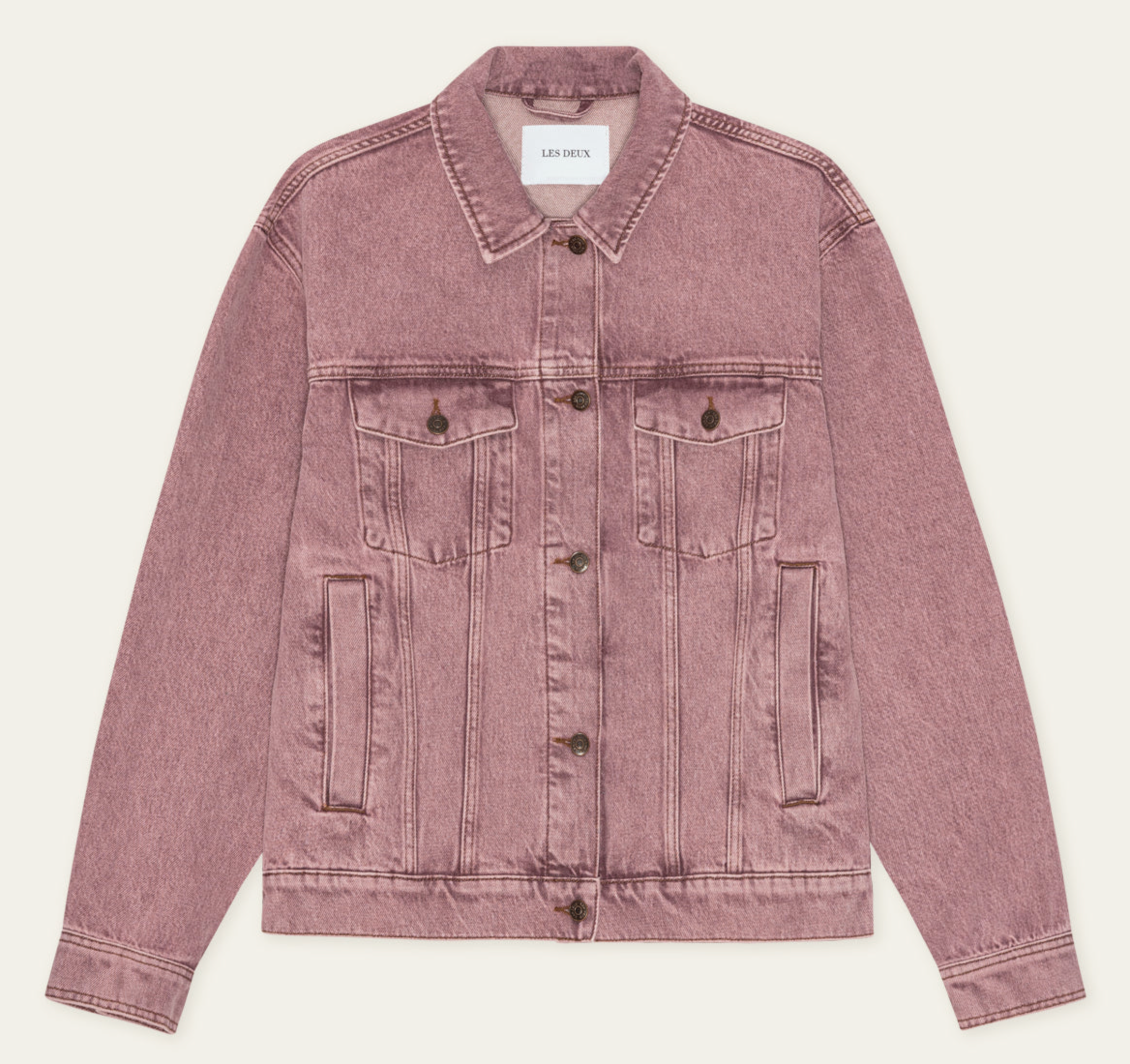 Rally Light Pink Denim Jacket