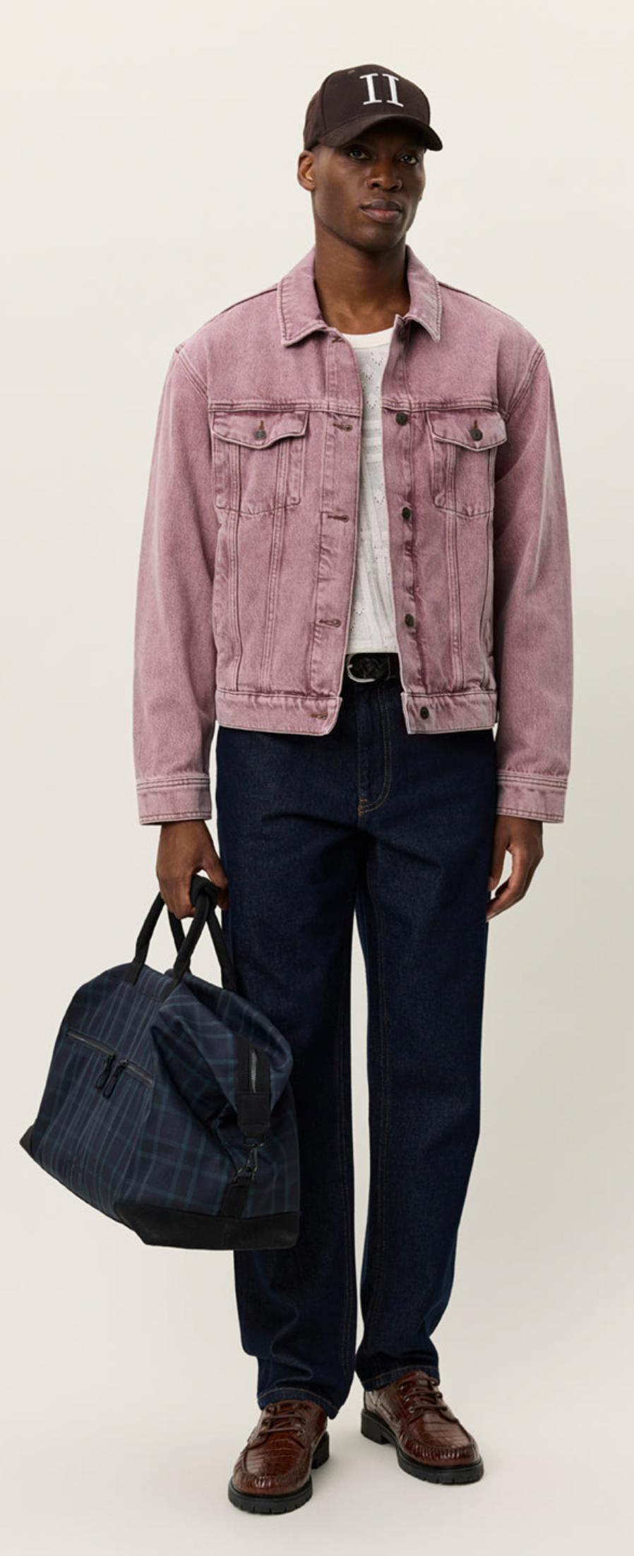 Rally Light Pink Denim Jacket