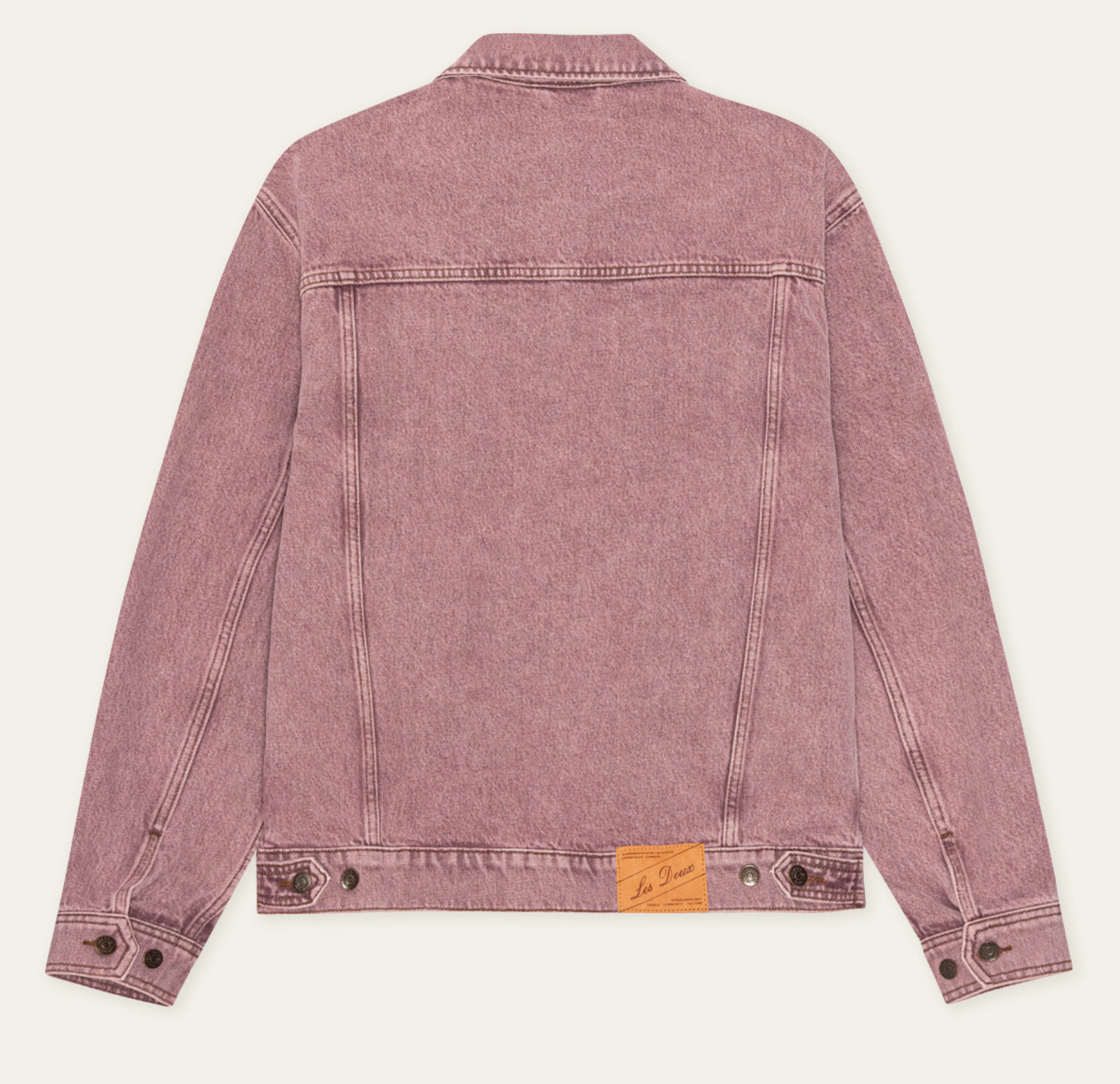 Rally Light Pink Denim Jacket