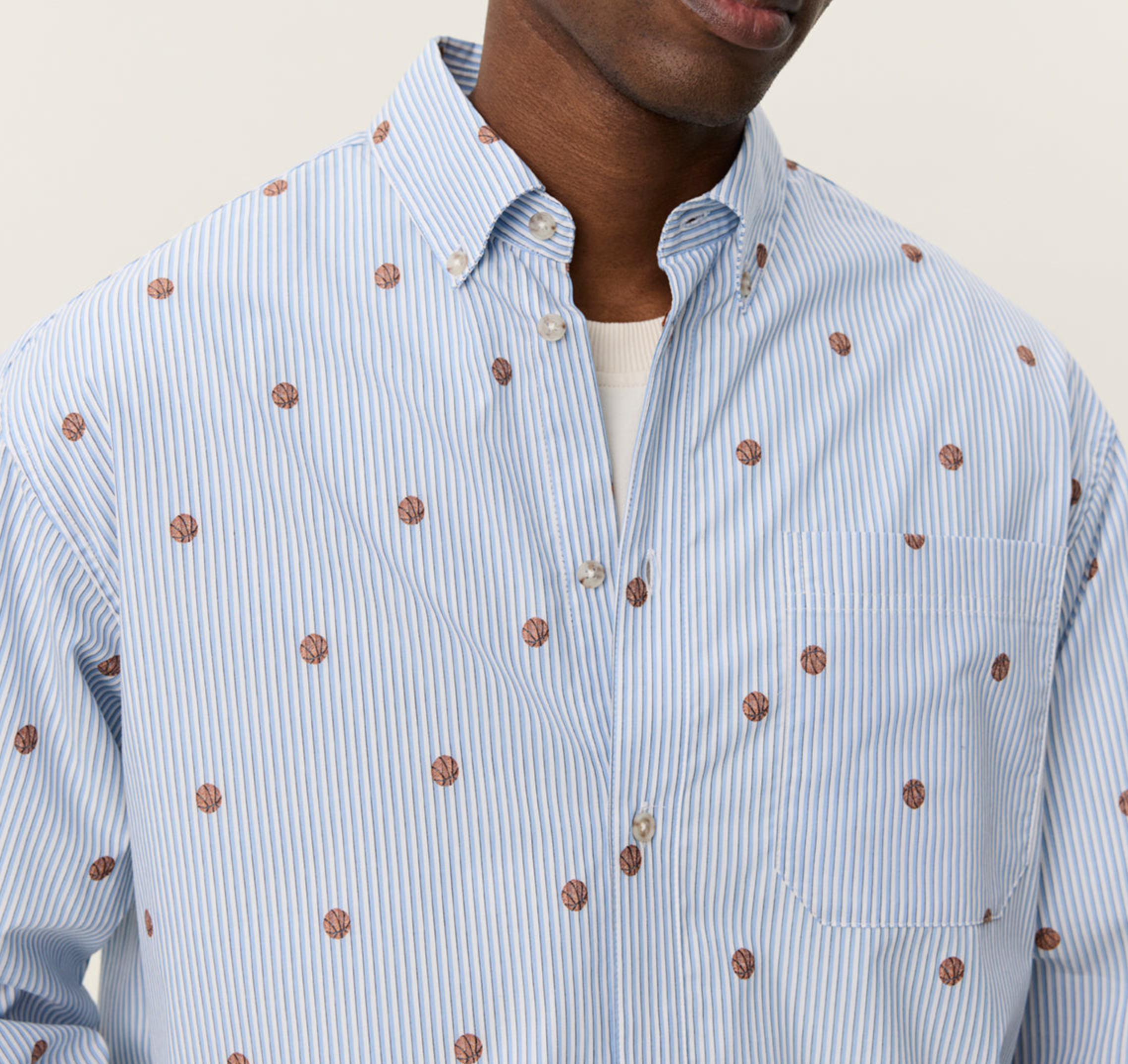 Kolton Stripe Basket AOE Shirt