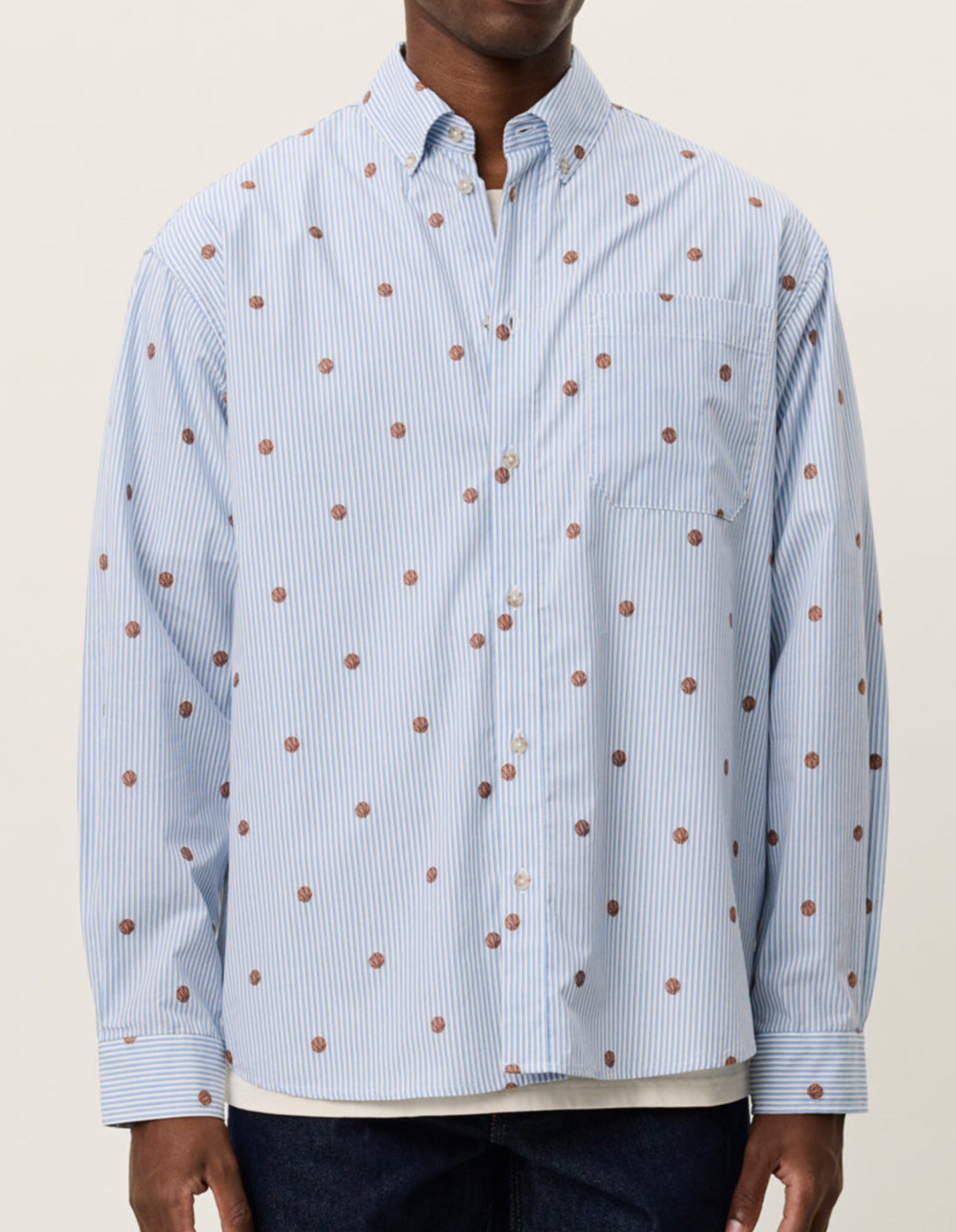 Kolton Stripe Basket AOE Shirt