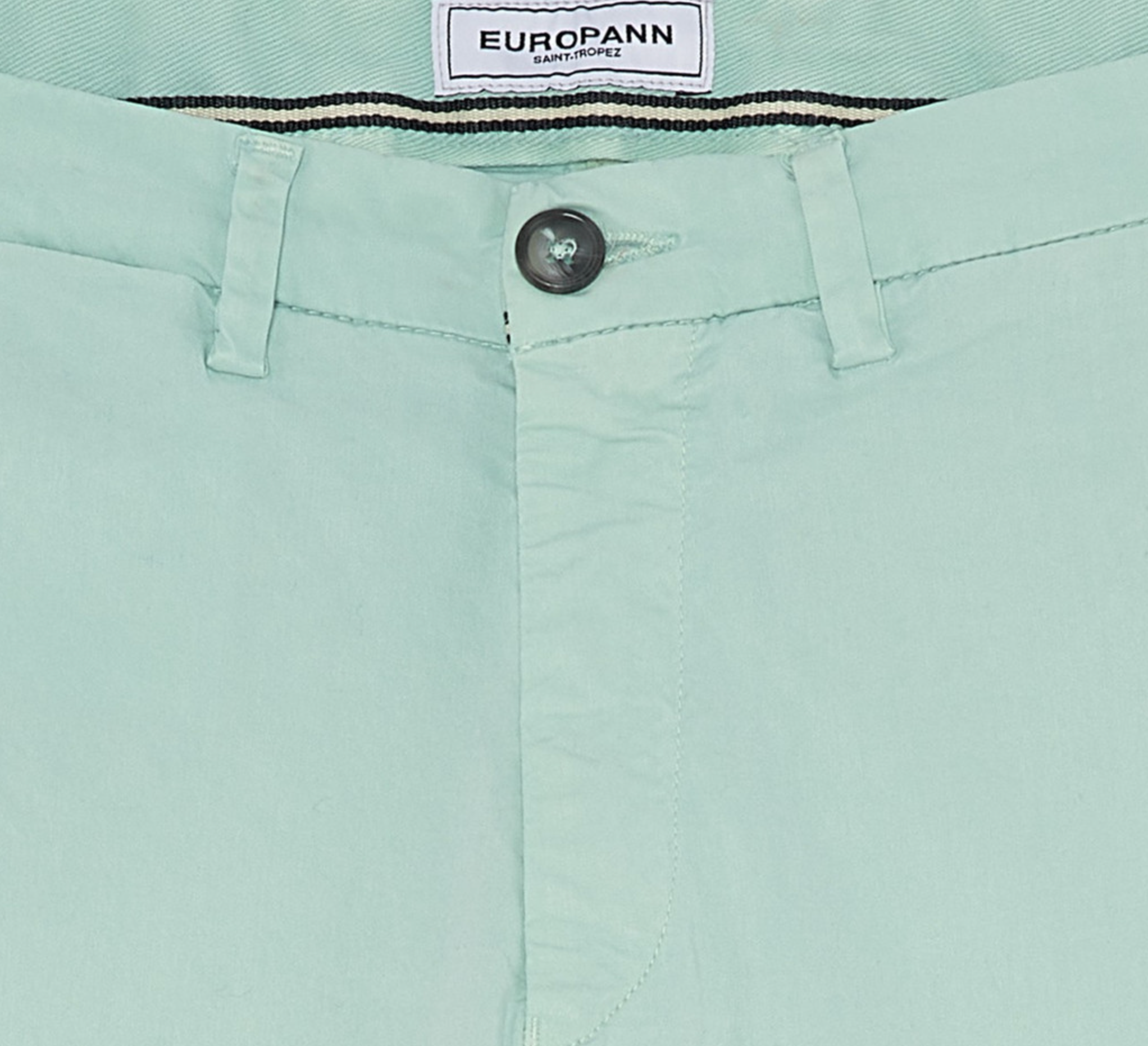 Men's chino pants - Aqua - FLASH