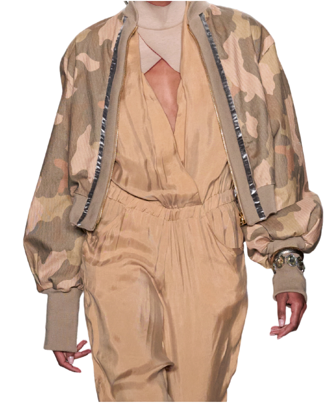 Reversible Camo Bomber Jacket