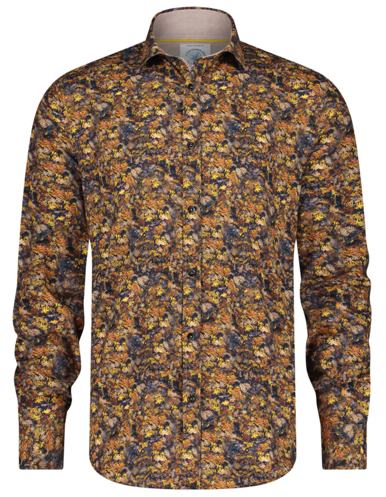 Forest Leaves Shirt Gold