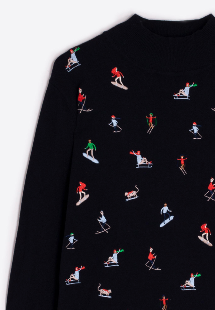 Apre Ski Day Turtleneck Sweater