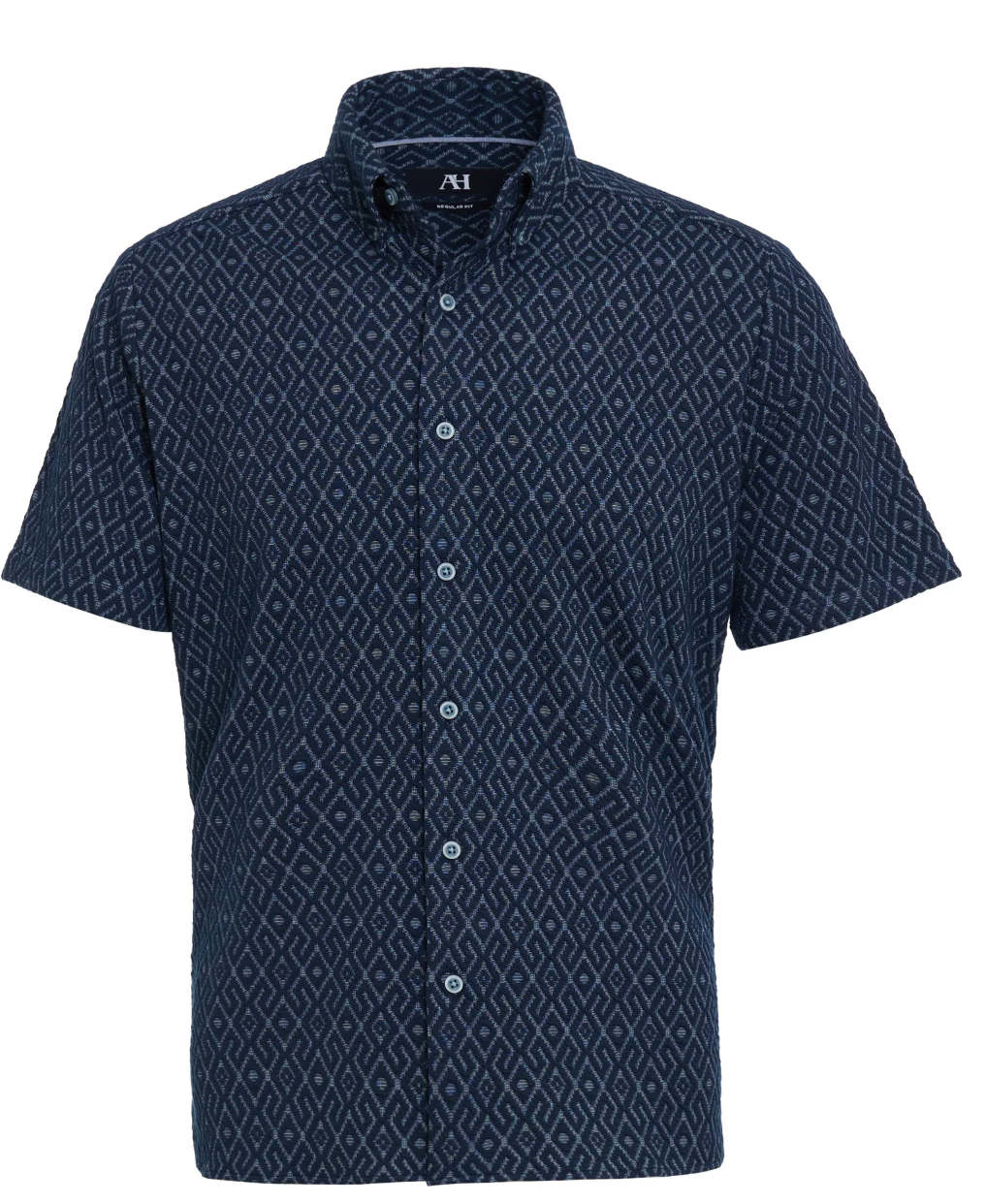 Multi Knit Short Sleeve Shirt