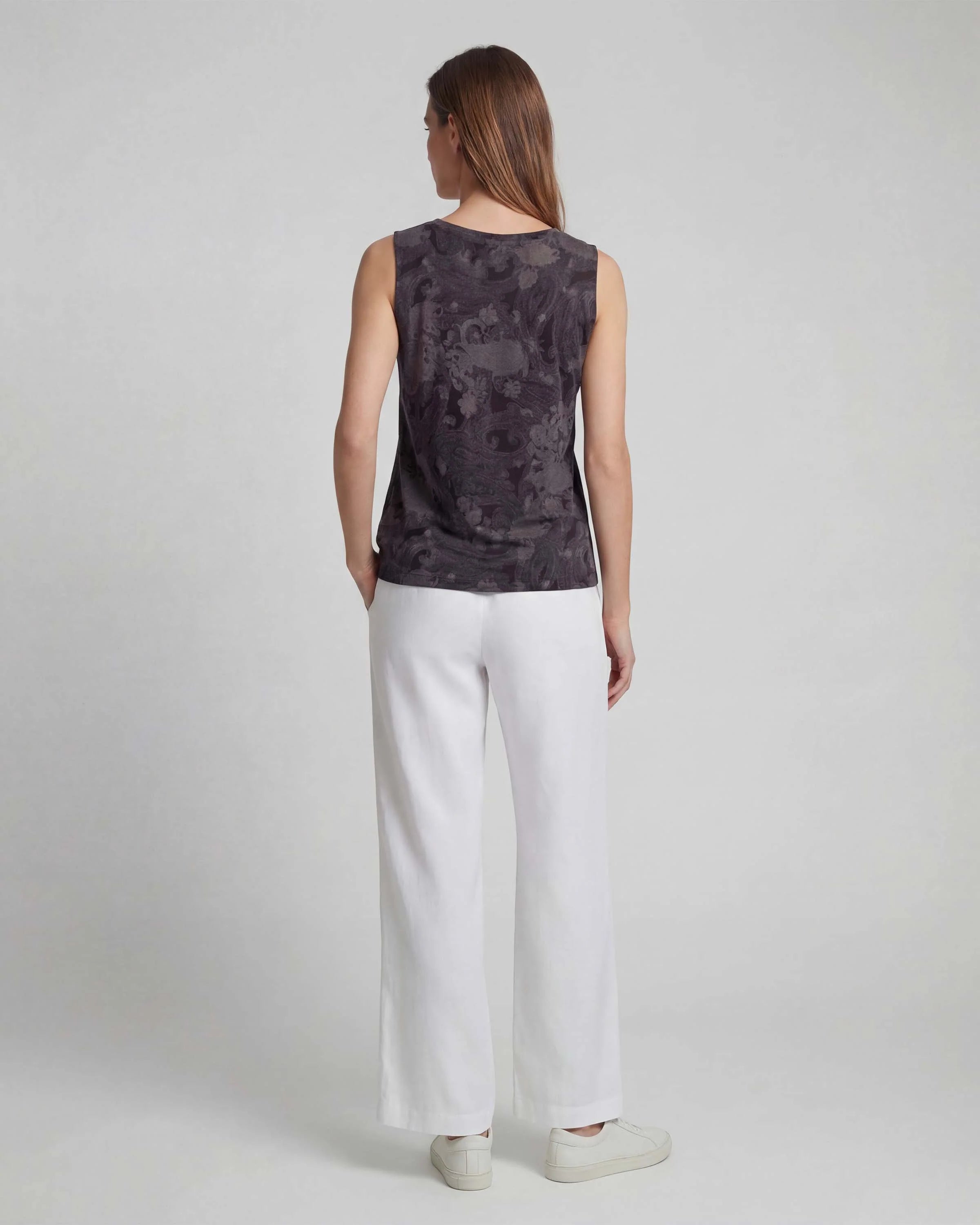 LILLIAN WHITE WOMENS WIDE-LEG PANT