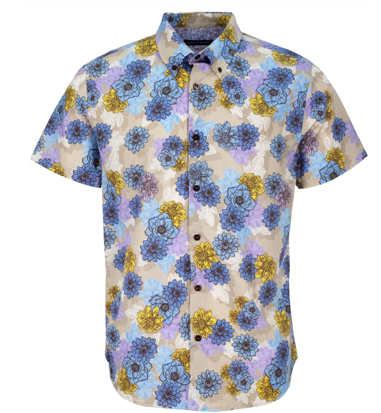 Tim Snap Floral Shirt by Lords of Harlech