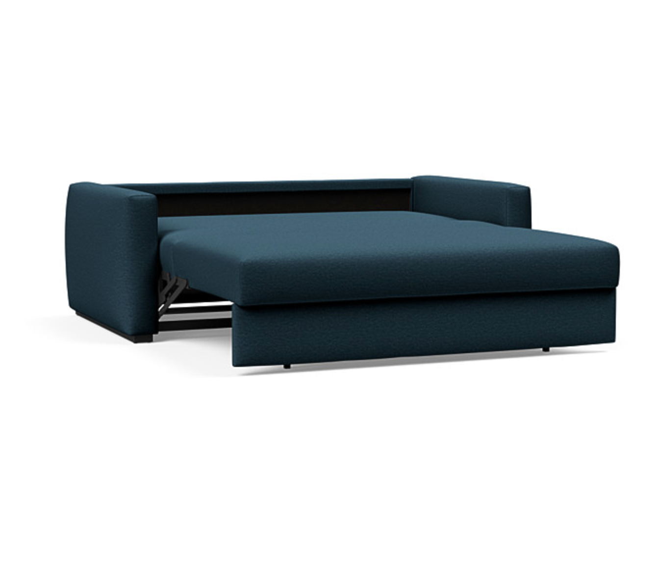 Cosial is designed for small space living. A compact, cozy sofa that easily turns into a large lounger or a comfortable bed. Designed with a minimalist Nordic look that will stay attractive over time.