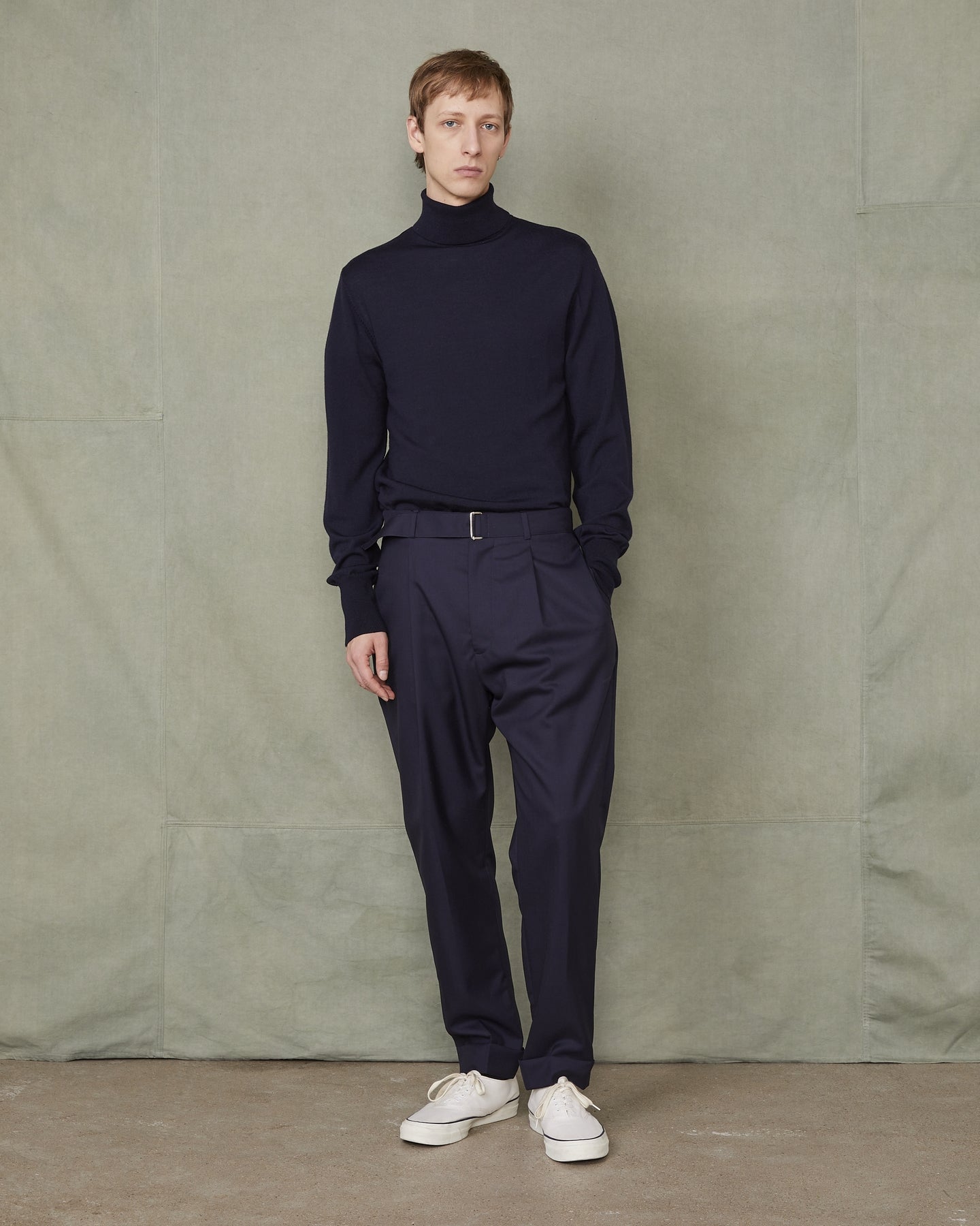 NINA TNECK MERINO WOOL