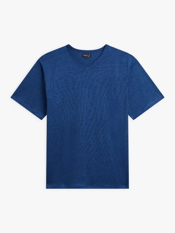 Victor Linen Jersey Tee by Agnes b.