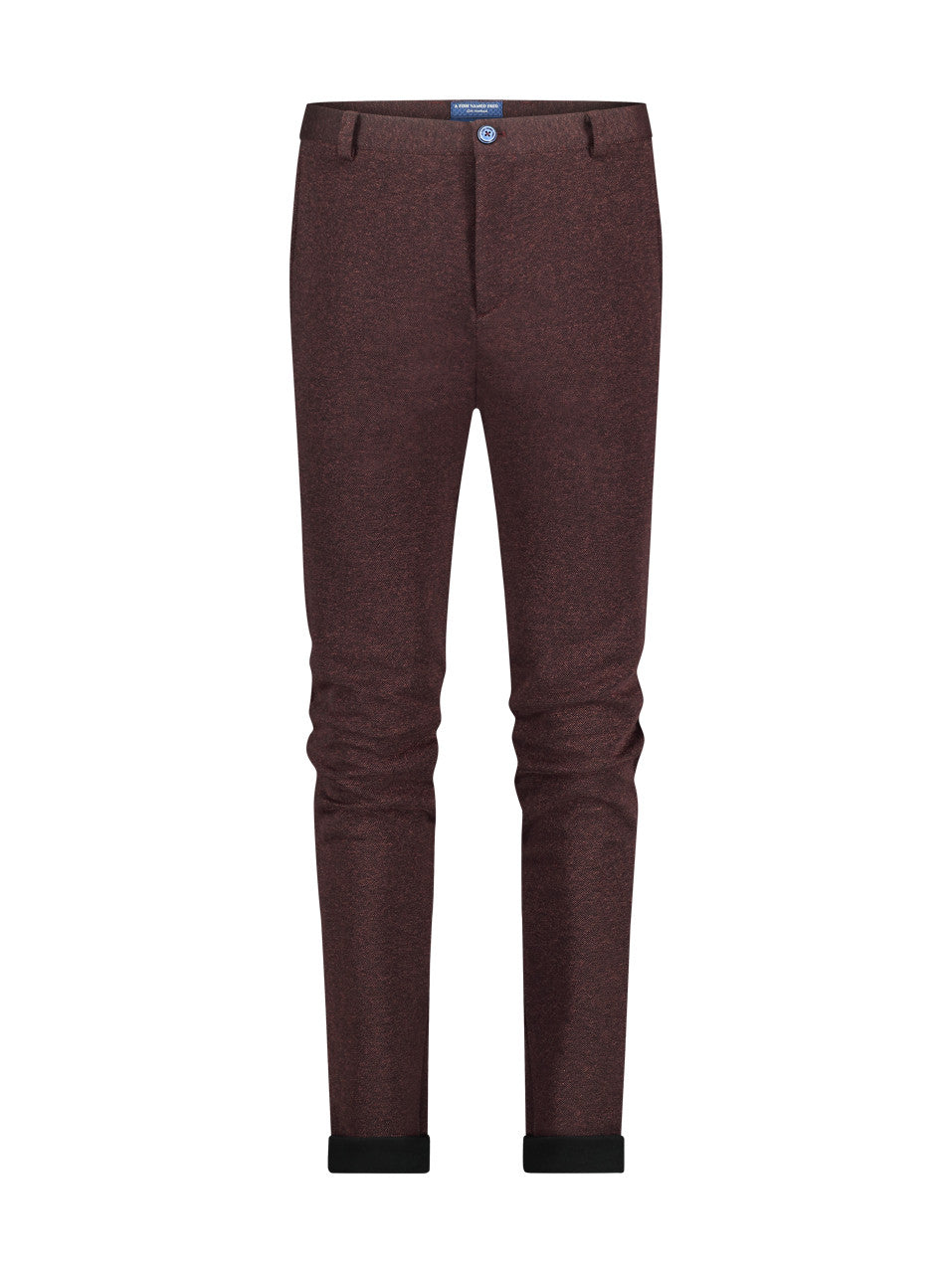 Pique Burgundy Trouser