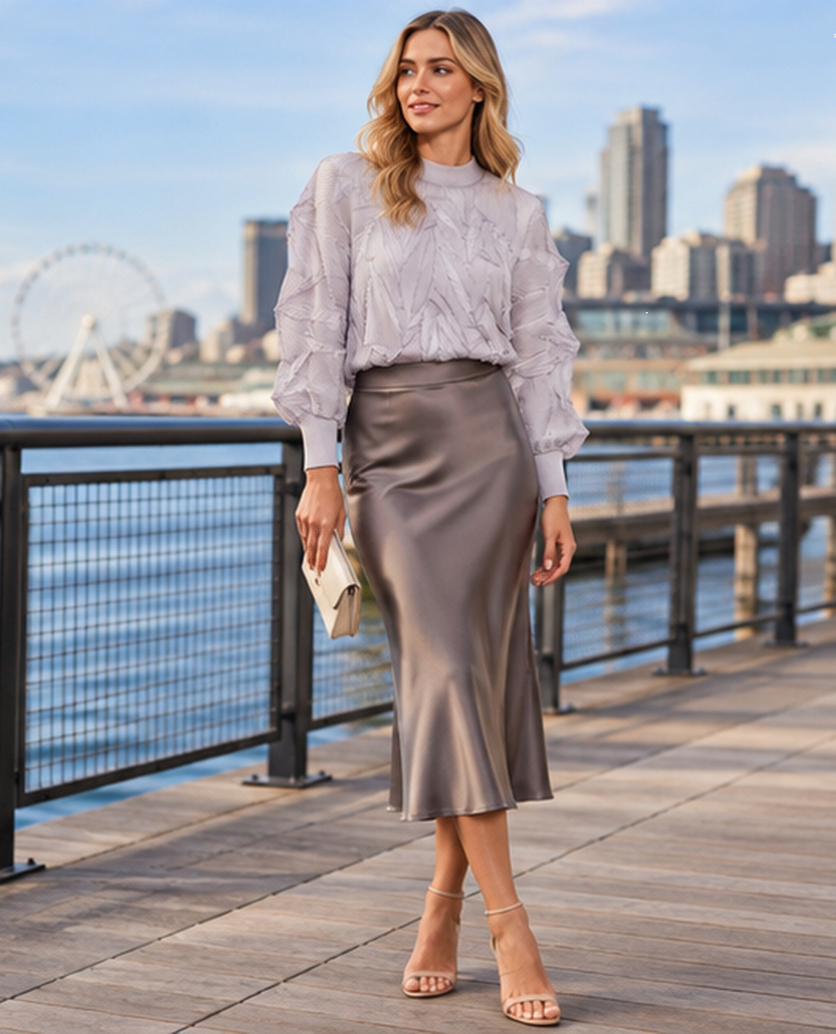 Annie Pleated Top