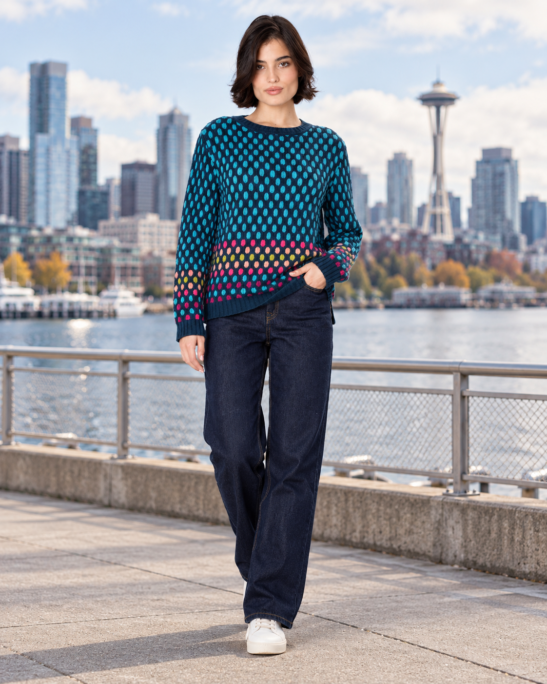 Bubbles Pullover Sweater