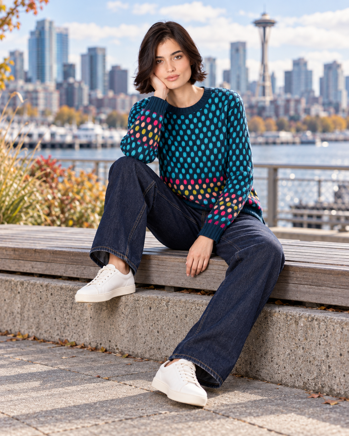 Bubbles Pullover Sweater