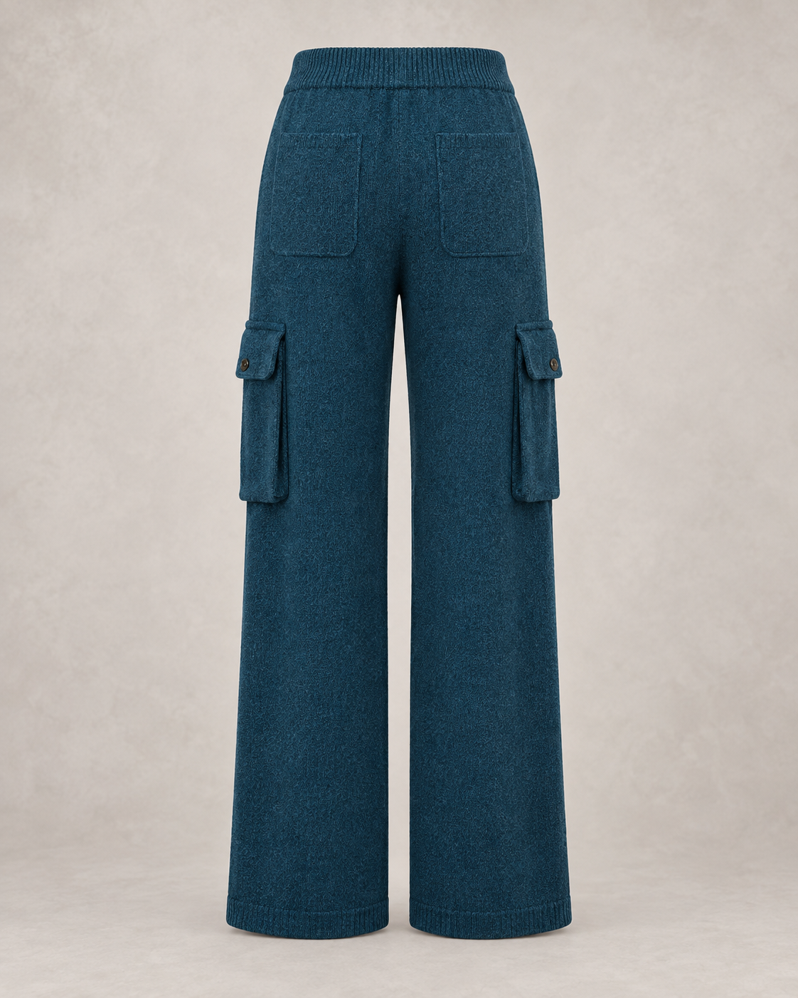 Knit Cargo Pants