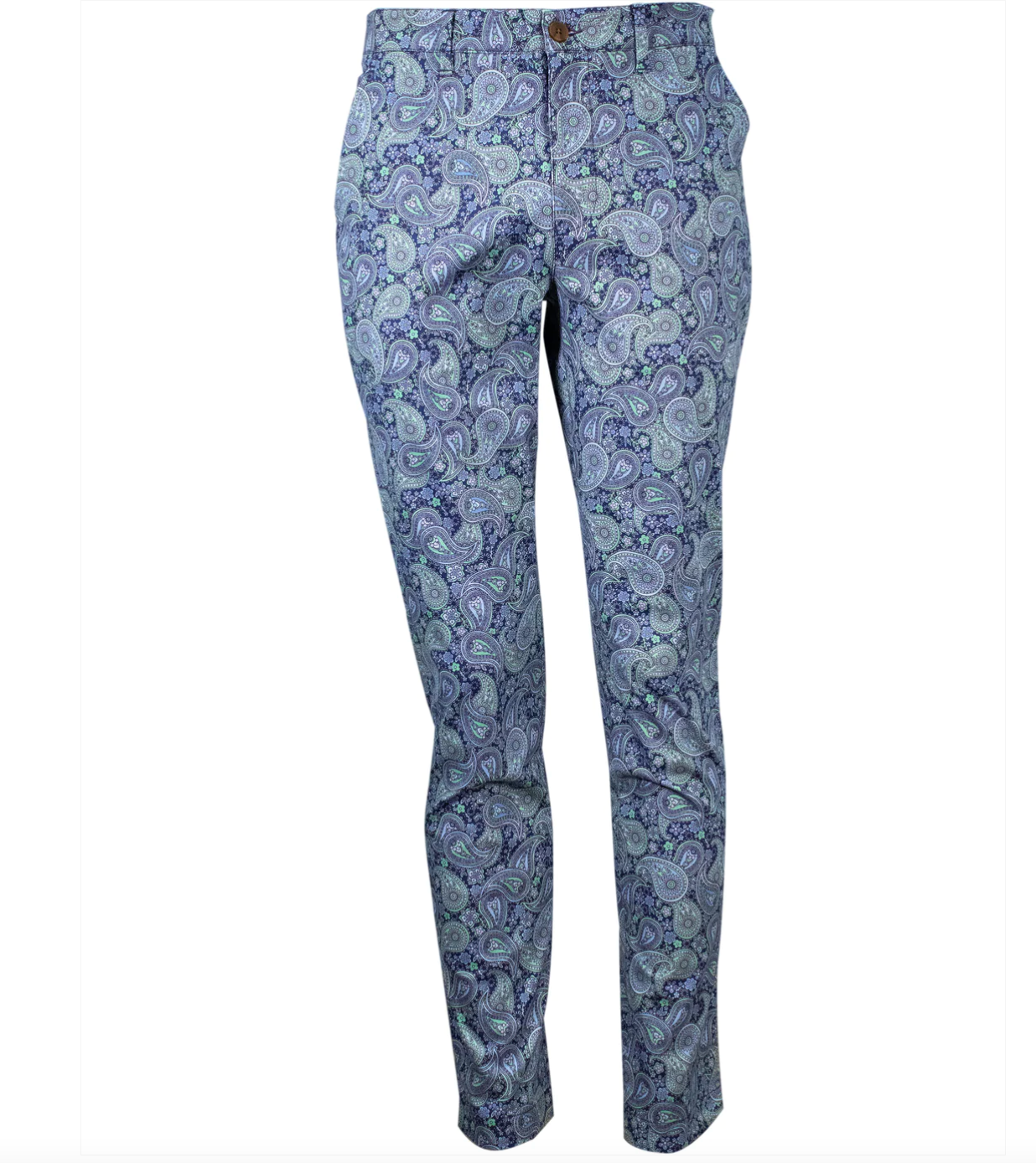 Jack Pow Paisley Chinos