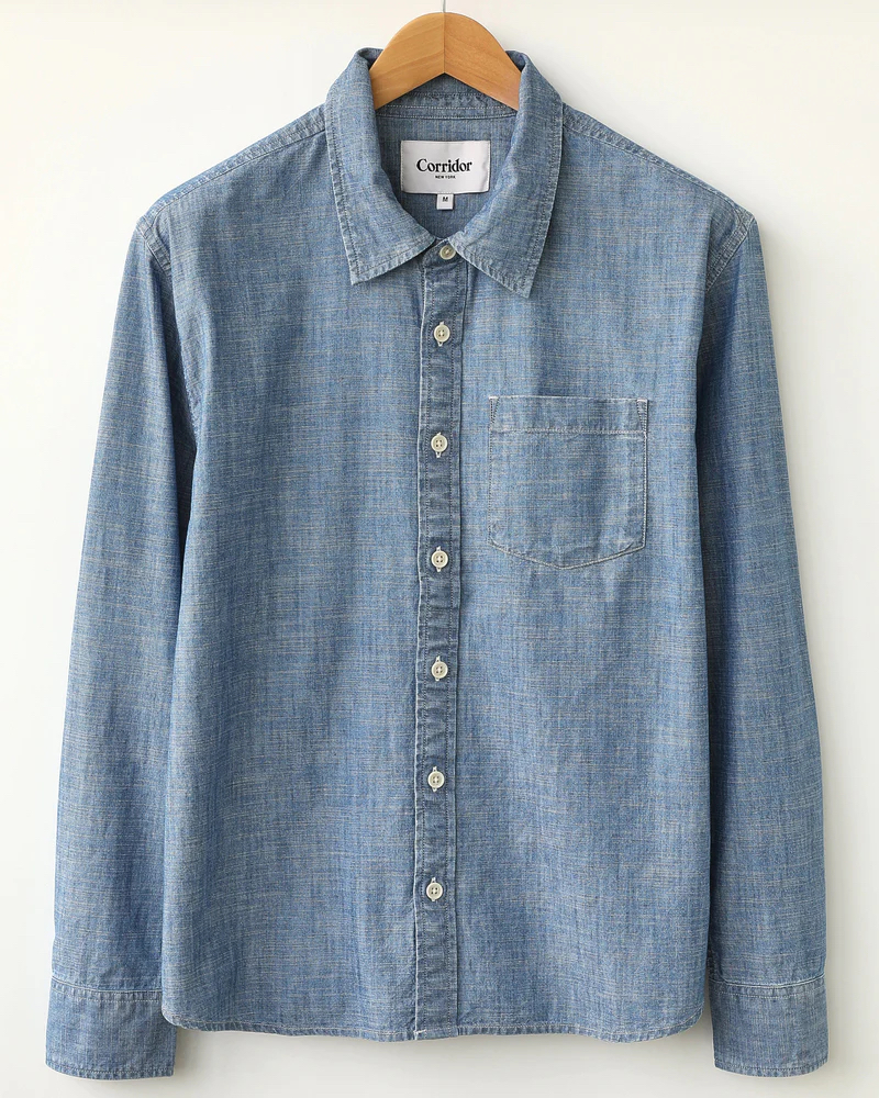 Chambray Shirt LS0158