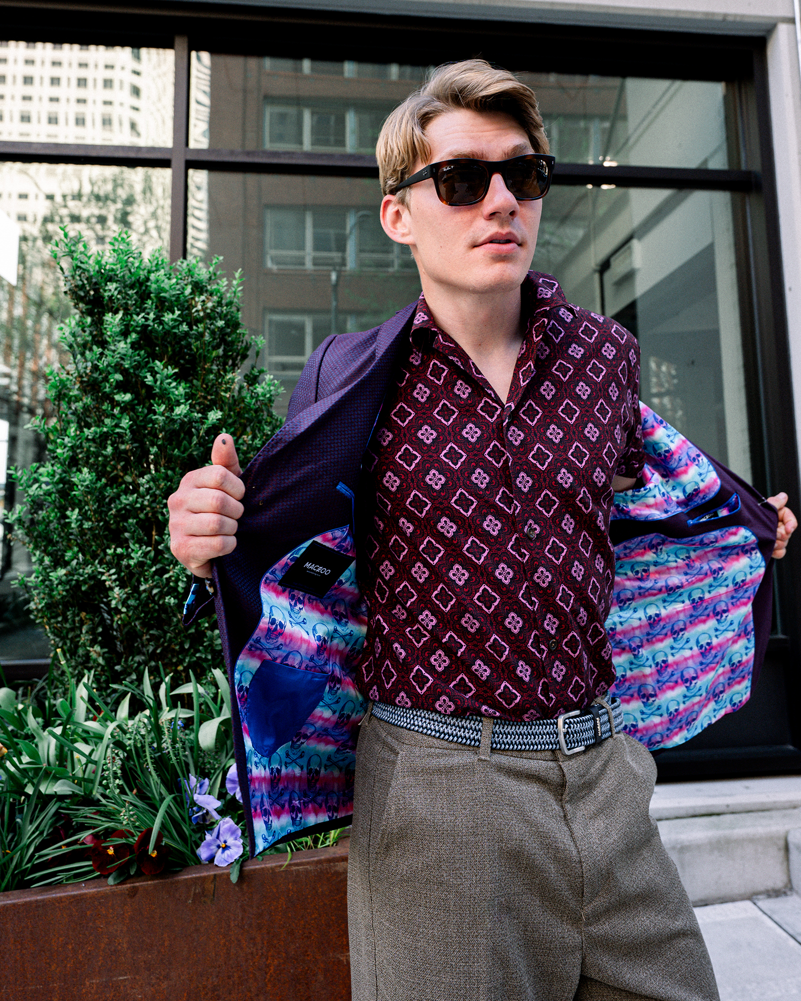 Socrate Purple Blazer