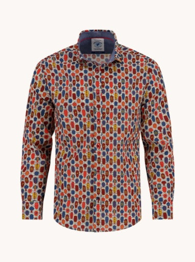 Shirt Lanterns - Multi Red