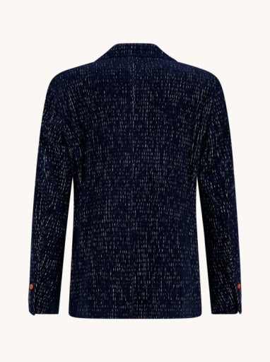 Blazer Fancy Rib - Navy