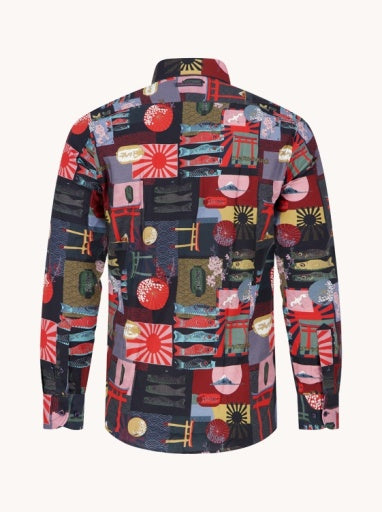 Shirt Oriental - Multi All-Color