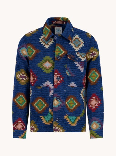Fancy Jacket Graphic - Navy