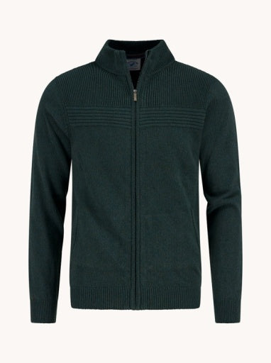 Cardigan Melange - Dark Green