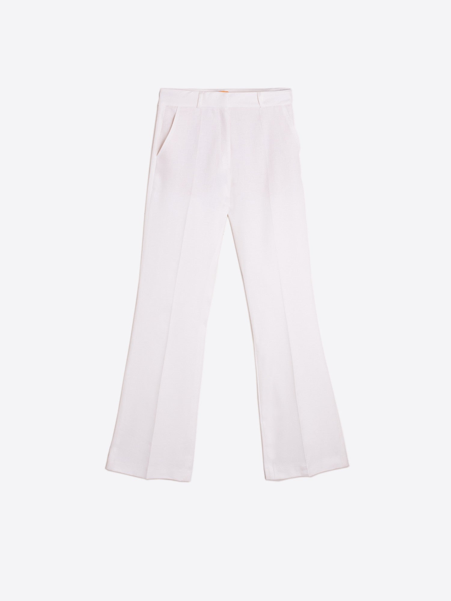 Veronica White Linen Pants