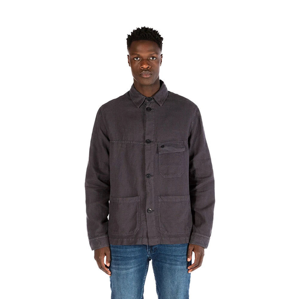 Wilfried Linen Military Jacket